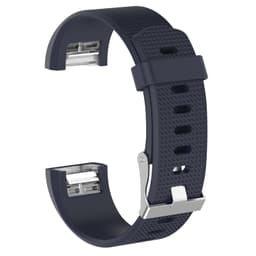 Silikonearmbånd til Fitbit Charge 2 Mørkeblå S