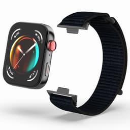 20 mm nylon urrem til Huawei Watch Fit 3 Sort