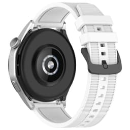 Silikone urrem 22mm til Huawei Watch GT4 Hvid