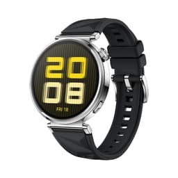 Silikonarmband med spänne för Huawei GT5 - 18MM Svart
