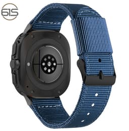 22 mm nylon klokkerem med spenne for Samsung Watch 7 Ultra Blå