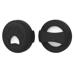 Nytt beskyttelsesetui for kjæledyr AirTag-sporingsenhet Sort