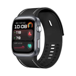 Tyylikkäät silikonirannekkeet Huawei Watch D2:lle Musta