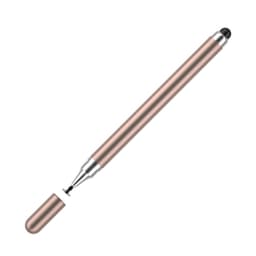 2-in-1-kynä kosketusnäytöille (kaksoiskärki kumia) Valkoinen