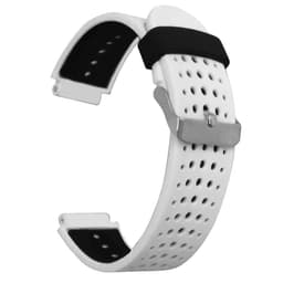 Sort og hvid silikone urrem til Garmin Forerunner 235