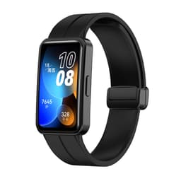 Silikoninen ranneke Huawei Band 8 & 9 - Musta