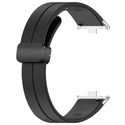 Silikone urrem til Xiaomi Band 8 Pro/Redmi Watch 4 Sort