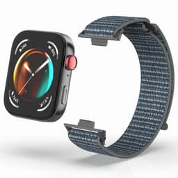 20 mm nylon urrem til Huawei Watch Fit 3 Lysegrå