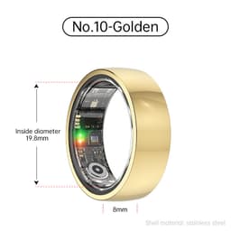 Smart Ring R1000 – Sleep Monitor, Bluetooth 5.0, Blood Oxygen Monitor Gull 10