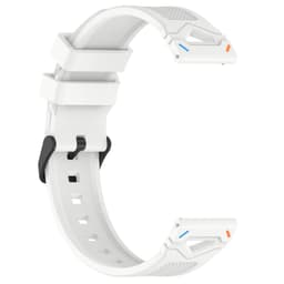 Silikonklokkereim for Huawei Watch GT5 46mm - 22mm Hvit