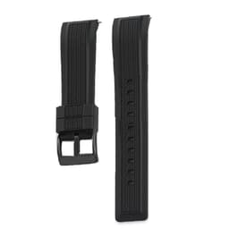 Silikon klokkerem til Huawei GT5/GT4/Watch4 Sort 20 mm