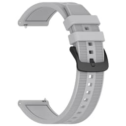Silikonreim 22mm for Huawei Watch GT4 Lysegrå