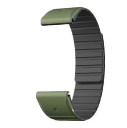Garmin Fenix-reim, magnetisk silikon Garmin-klokkereim kompatibel med Fenix 8/7/6/5 Sort 26 mm