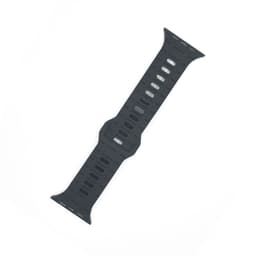 Myk silikonreim for Apple Watch 42/44/45/49mm Sort