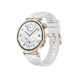 Klockarmband i Silikon - 18 mm Vit