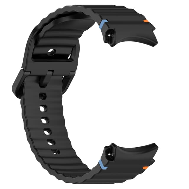 kompatibelt med Samsung Watch 7 Silicone Klockarmband with Car Stitching