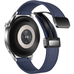 22 mm nylon klokkerem for Huawei Watch 4 Pro Blå