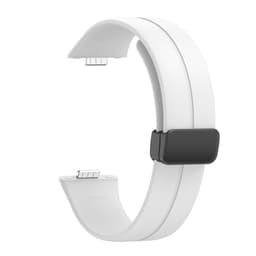 Magnetisk silikonreim til Huawei Fit 3 Hvit