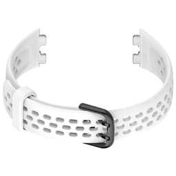 Vaihtoranneke Huawei Band 8/9:lle - Hengittävä silikoninen kellonhihna Valkoinen