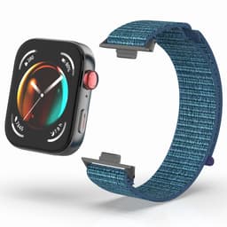 20 mm nylonreim for Huawei Watch Fit 3 Mørk grå