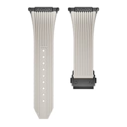 Premium-silikonihihna Samsung Galaxy Watch 7 47mm Ultralle Vaalean harmaa