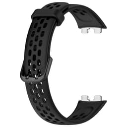 Erstatningsreim for Huawei Band 8/9 - Pustende silikon klokkebånd Sort