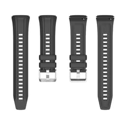 Silikonklokkerem for Huawei Watch GT5 Pro 46mm Sort