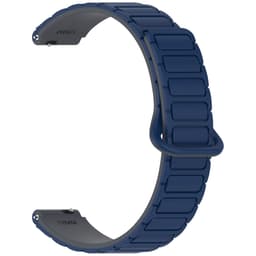 12MM magnetisk silikonreim for Xiaomi Mi Band 8/9 Blå