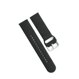 Black Silicone Klockarmband kompatibelt med Fitbit Versa 2/Lite Svart