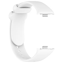 Silikonklokkerem for Xiaomi Band 9 Pro Hvit