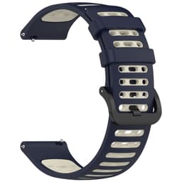 Silikonreim til Xiaomi Watch S4 / Keep Watch Pilot 1 Svart hvit