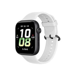 Stilig silikonrem for HONOR WATCH 5 Hvit