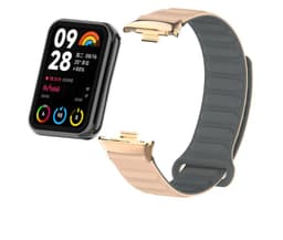 Silikone urrem til Xiaomi Band 9/8 Pro Grå