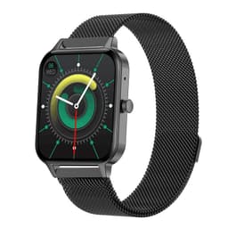 MX7 Smartklokke: Bluetooth-samtaler og helseovervåking Sort
