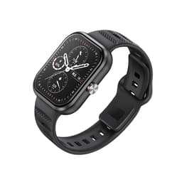 Premium Silikonklokkebånd for Haylou Sort