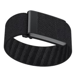 Vävd nylon klockarmband för WHOOP 4.0 Svart