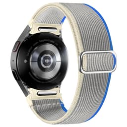 Samsung Watch Strap, Nylon Watch Band til Samsung Watch 4/5/6 Grå