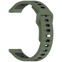 Stilig 22mm erstatningsbånd for Garmin vivoactive 6 Grønn