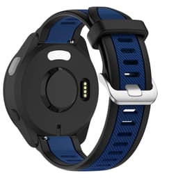 Silikonklokkereim for Garmin Smartklokker Blå+svart 22 mm