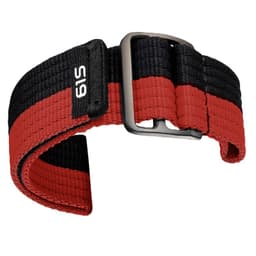 Garmin Fenix 8/7X/970/965 Sport Nylon Klokkereim Rød 22 mm