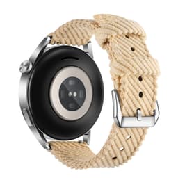 Hurtigutløser nylon klokkereim for Huawei Watch 3/4 GT3 - 20mm Beige