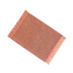 Set med 6 bordsunderlägg, 30x45 cm, eleganta vävda vinylbordsunderlägg