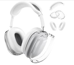 Suojakotelo AirPods Max -kuulokkeille Hopea