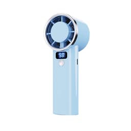 Mintgrønn håndholdt vifte: Bærbar kjøling med lang batteritid Blå