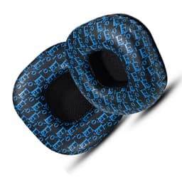 Udskiftningspuder til Marshall Major Hovedtelefoner Sort + blå