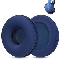 Utskiftbare øreputer for Sony WH-CH520 hodetelefoner - Isilkestoff (7CM) Blå
