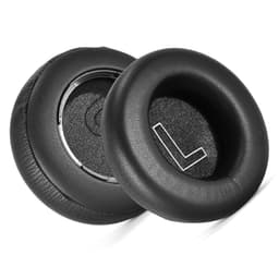 Svarte øreputer i proteinlær for B&O Beoplay H9 3. generasjon