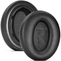 Utskiftbare øreputer for BERIBES WH305 hodetelefoner - Svart proteinlær