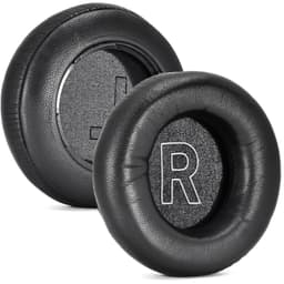 Mustat lampaannahkaiset korvapehmusteet B&O Beoplay H9 3rd Gen -kuulokkeille - 2 kpl
