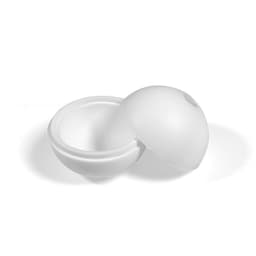 Stor 60 mm isballform - Hvit (sett med 2)